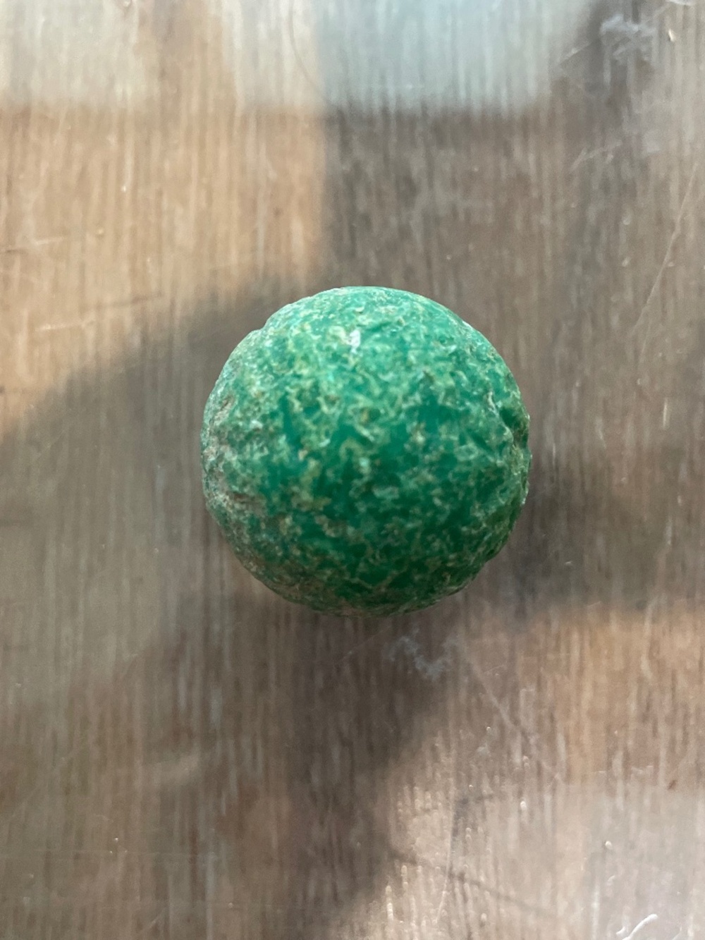 Green Textured Decor Ball